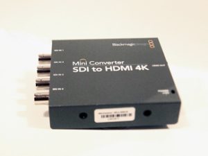 Blackmagic SDI to HDMI 4K converter