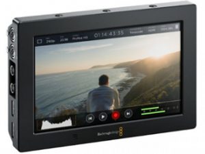 Blackmagic Video Assist 4K screen and recorder