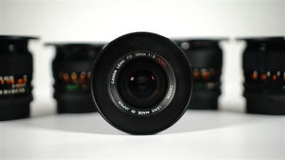 Canon FD 28mm lens