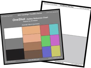 OneShot Colour Reference Chart