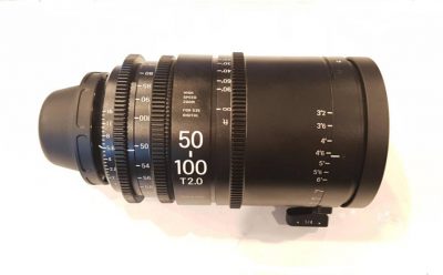 Sigma 50-100 cine zoom lens hire