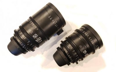 Sigma 18-35 and 50-100 zoom lens hire
